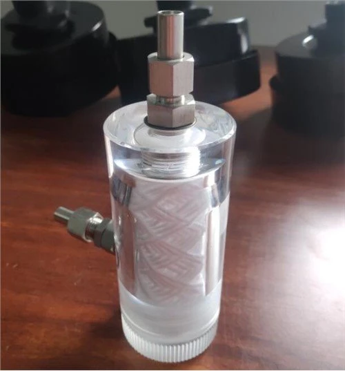 Cartucho de filtro de amostra de água de baixa pressão